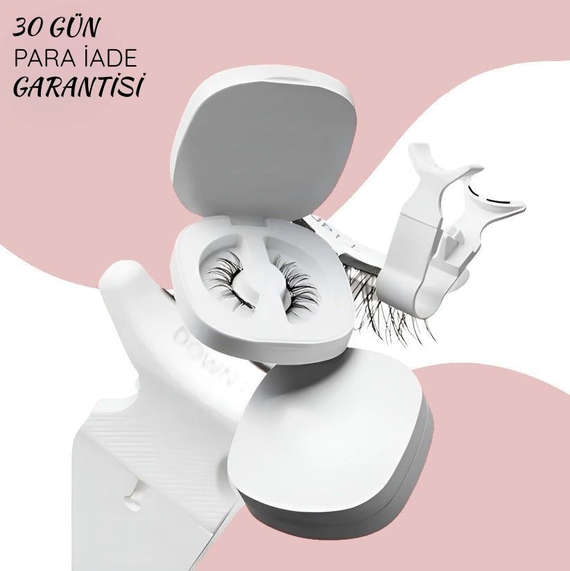 Kirpix™ Premium Mıknatıslı Takma Kirpikler | Kolay, Hızlı, Güvenli!